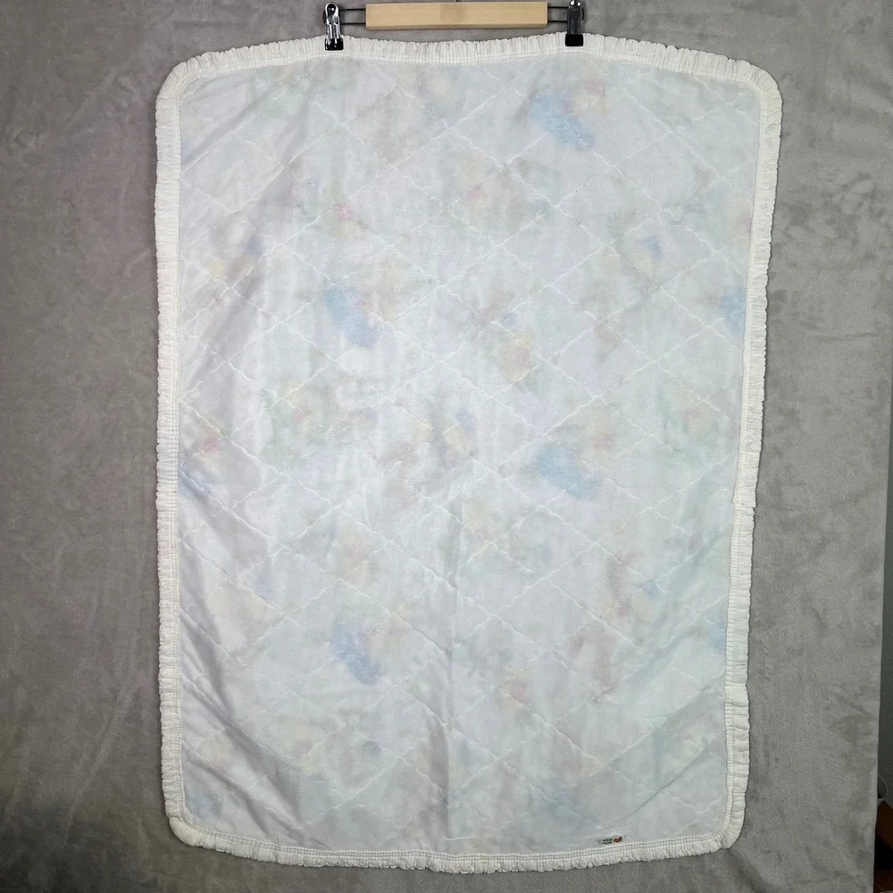 Winnie The Pooh Quilted Baby Blanket Sears Collection‎ Disney Vintage 33x43